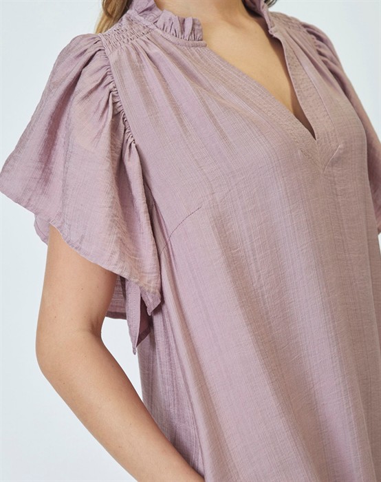 Hera CC Crop Frill Kjole